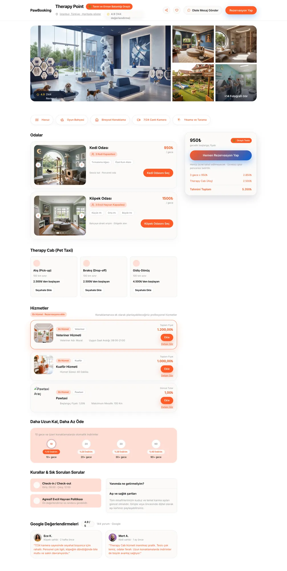 Galya Gaziantep evcil hayvan pet hotelleri Pawbooking